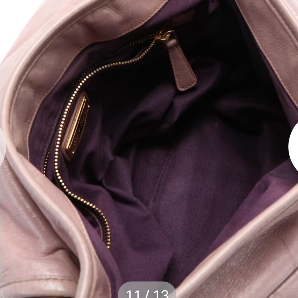 Miu Miu Mughetto Matelasse Lux Leather Coffer Bag - Picture 11 of 13